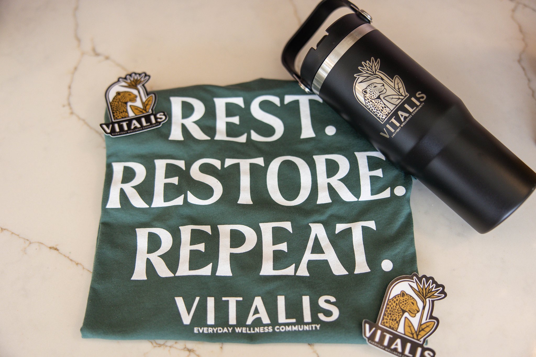 Rest. Restore. Repeat.